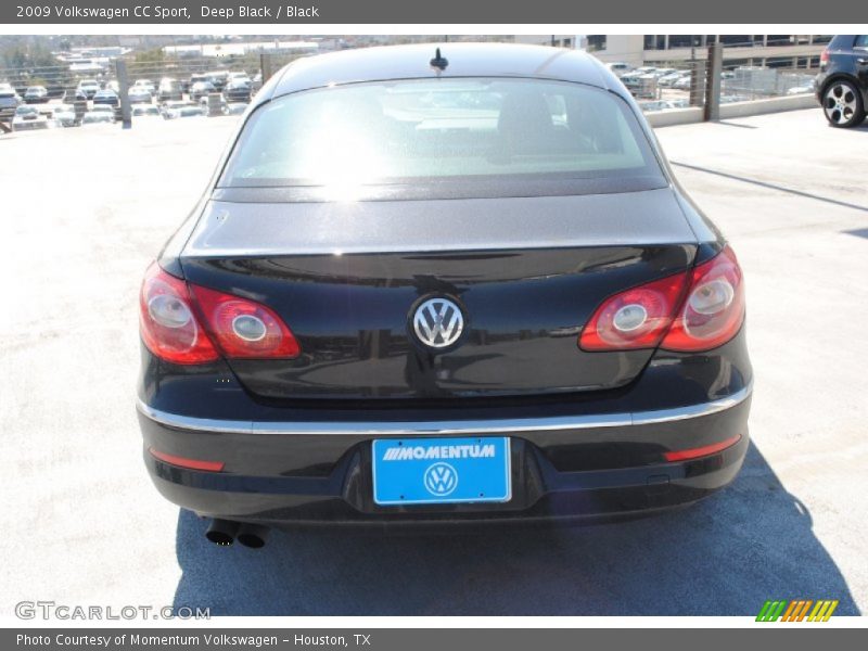 Deep Black / Black 2009 Volkswagen CC Sport