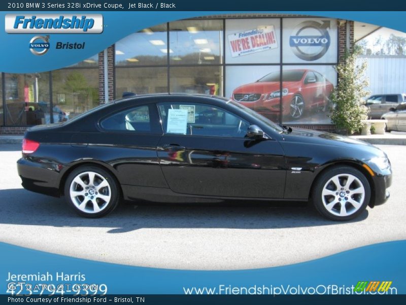 Jet Black / Black 2010 BMW 3 Series 328i xDrive Coupe