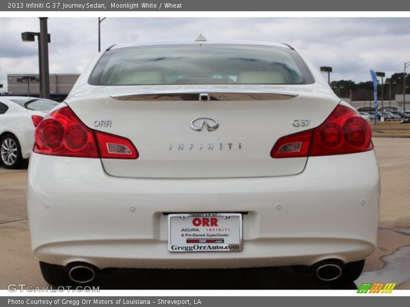 Moonlight White / Wheat 2013 Infiniti G 37 Journey Sedan