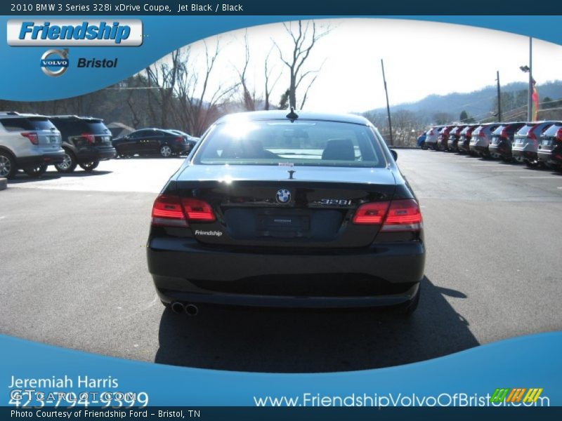Jet Black / Black 2010 BMW 3 Series 328i xDrive Coupe