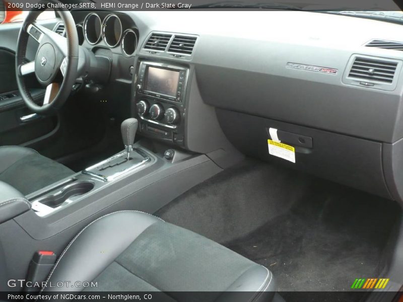 HEMI Orange / Dark Slate Gray 2009 Dodge Challenger SRT8
