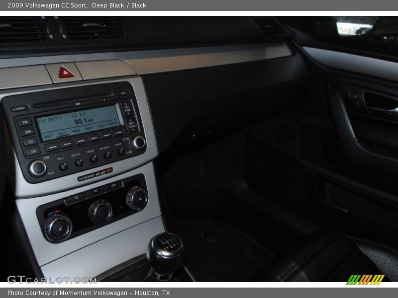Deep Black / Black 2009 Volkswagen CC Sport