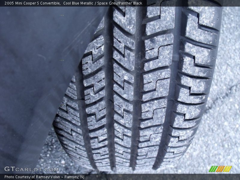 Cool Blue Metallic / Space Grey/Panther Black 2005 Mini Cooper S Convertible