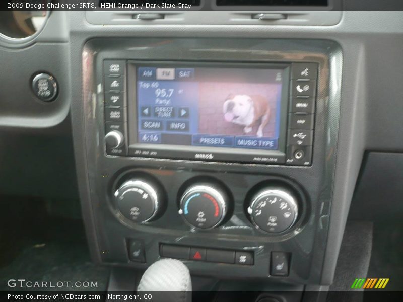 HEMI Orange / Dark Slate Gray 2009 Dodge Challenger SRT8