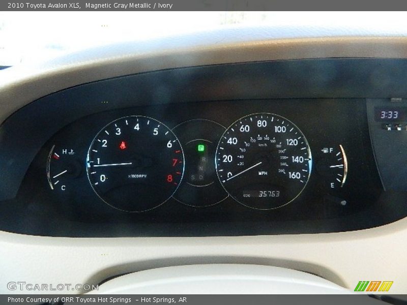 Magnetic Gray Metallic / Ivory 2010 Toyota Avalon XLS