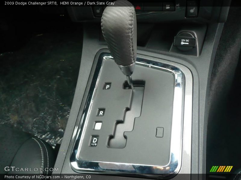 HEMI Orange / Dark Slate Gray 2009 Dodge Challenger SRT8