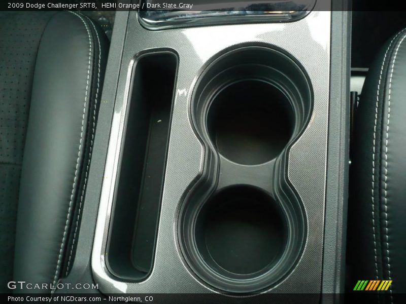 HEMI Orange / Dark Slate Gray 2009 Dodge Challenger SRT8