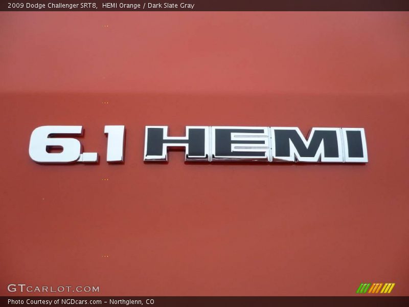 HEMI Orange / Dark Slate Gray 2009 Dodge Challenger SRT8