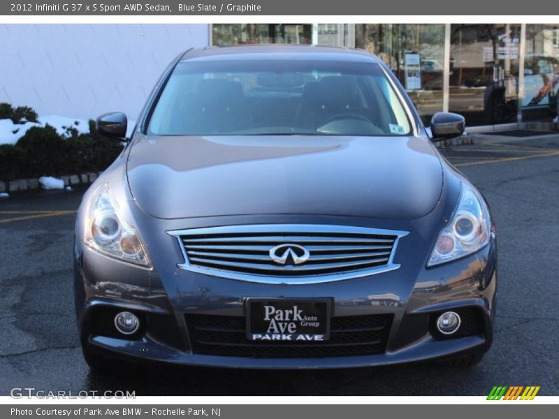 Blue Slate / Graphite 2012 Infiniti G 37 x S Sport AWD Sedan