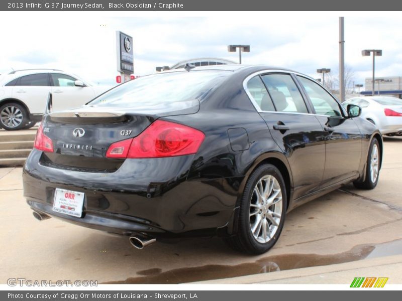 Black Obsidian / Graphite 2013 Infiniti G 37 Journey Sedan