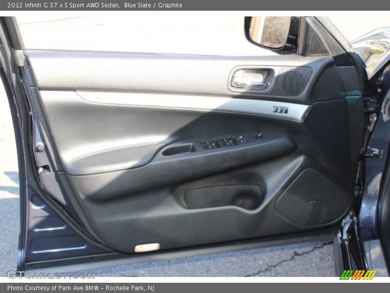 Blue Slate / Graphite 2012 Infiniti G 37 x S Sport AWD Sedan
