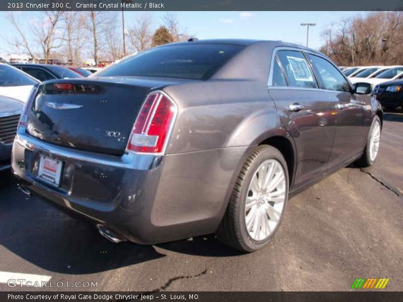 Granite Crystal Metallic / Black 2013 Chrysler 300 C