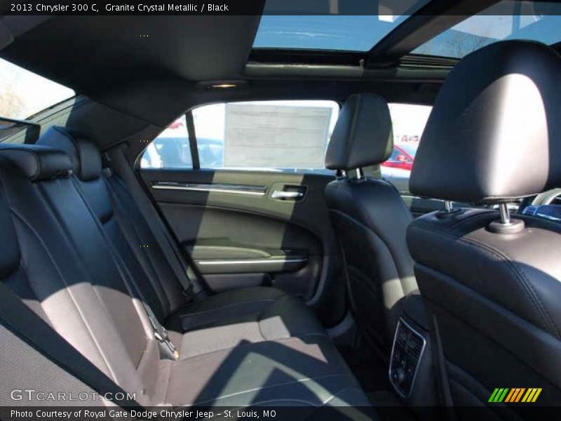 Granite Crystal Metallic / Black 2013 Chrysler 300 C