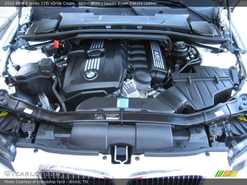  2010 3 Series 328i xDrive Coupe Engine - 3.0 Liter DOHC 24-Valve VVT Inline 6 Cylinder