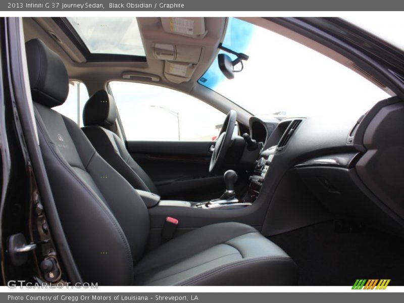 Black Obsidian / Graphite 2013 Infiniti G 37 Journey Sedan