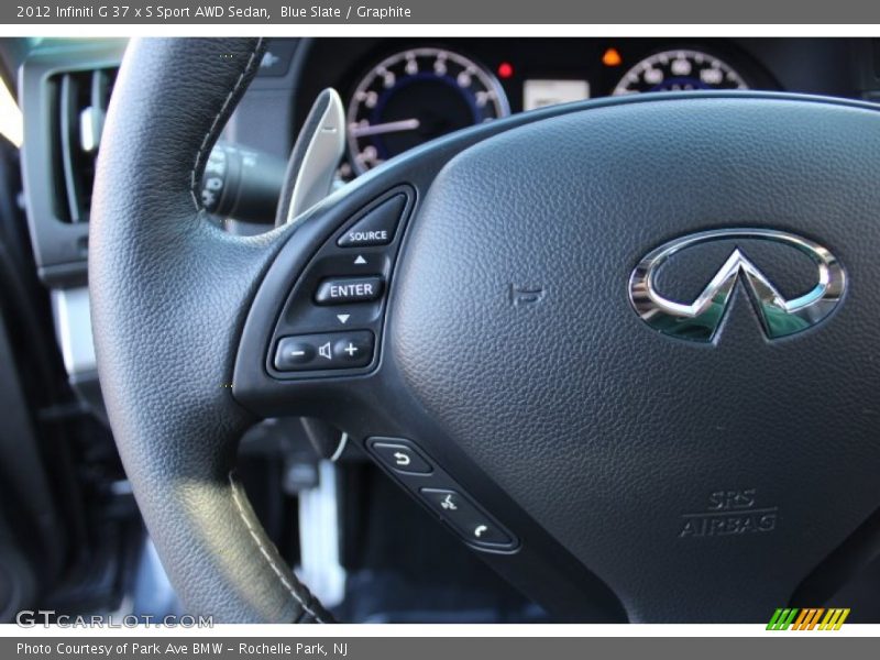 Blue Slate / Graphite 2012 Infiniti G 37 x S Sport AWD Sedan