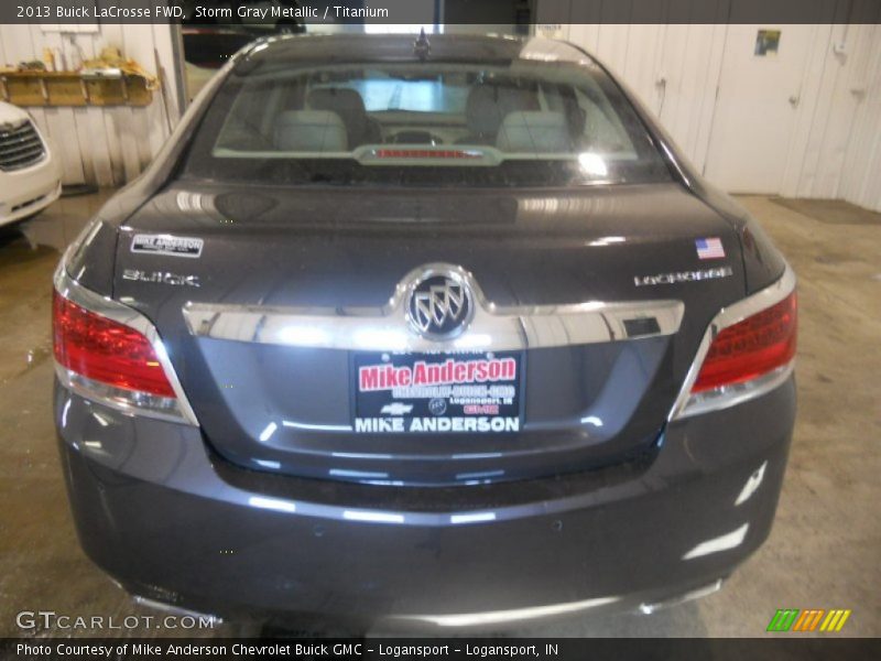Storm Gray Metallic / Titanium 2013 Buick LaCrosse FWD
