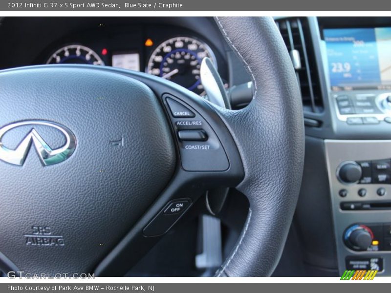 Blue Slate / Graphite 2012 Infiniti G 37 x S Sport AWD Sedan