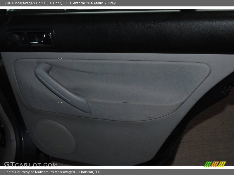 Blue Anthracite Metallic / Grey 2004 Volkswagen Golf GL 4 Door