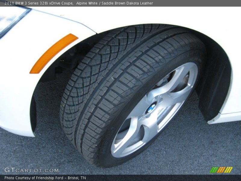 Alpine White / Saddle Brown Dakota Leather 2010 BMW 3 Series 328i xDrive Coupe