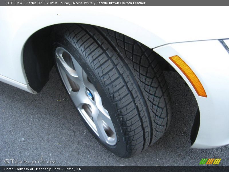 Alpine White / Saddle Brown Dakota Leather 2010 BMW 3 Series 328i xDrive Coupe