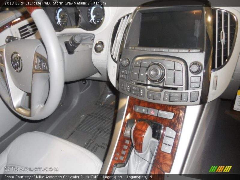 Storm Gray Metallic / Titanium 2013 Buick LaCrosse FWD