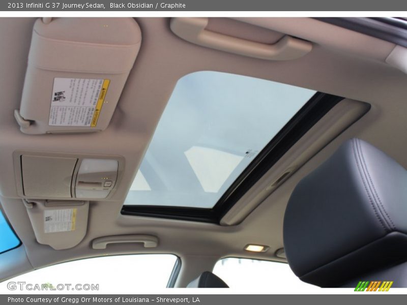 Black Obsidian / Graphite 2013 Infiniti G 37 Journey Sedan