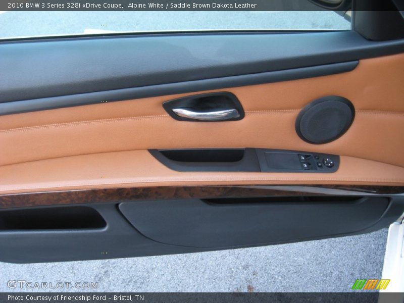 Alpine White / Saddle Brown Dakota Leather 2010 BMW 3 Series 328i xDrive Coupe