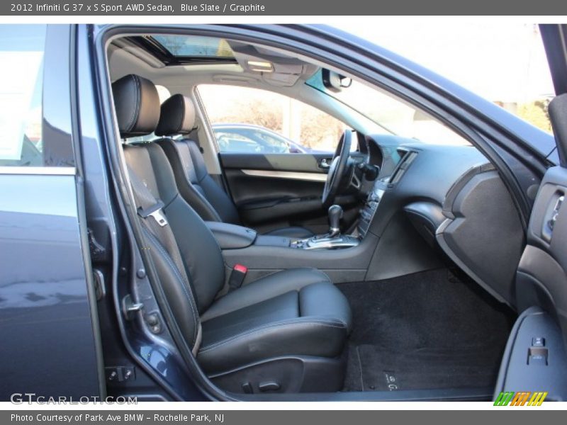 Blue Slate / Graphite 2012 Infiniti G 37 x S Sport AWD Sedan