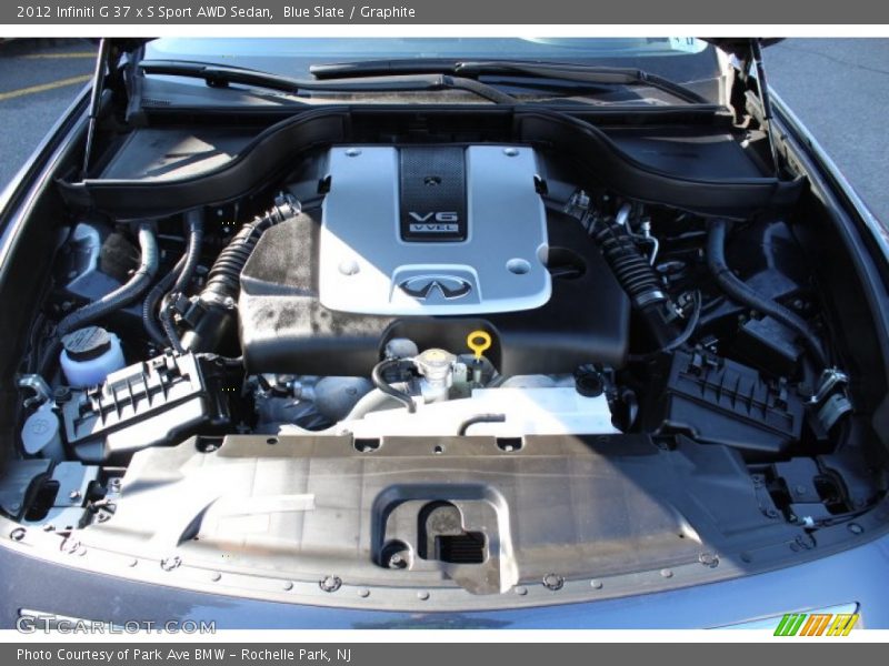 Blue Slate / Graphite 2012 Infiniti G 37 x S Sport AWD Sedan