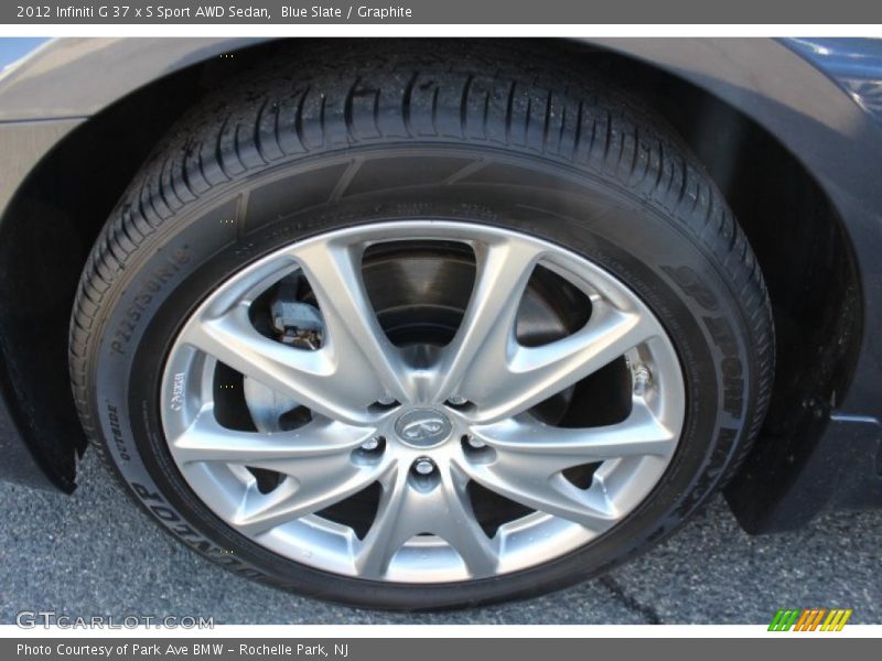  2012 G 37 x S Sport AWD Sedan Wheel