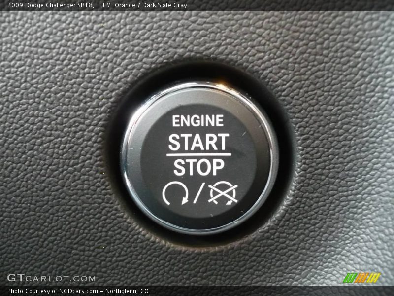 HEMI Orange / Dark Slate Gray 2009 Dodge Challenger SRT8