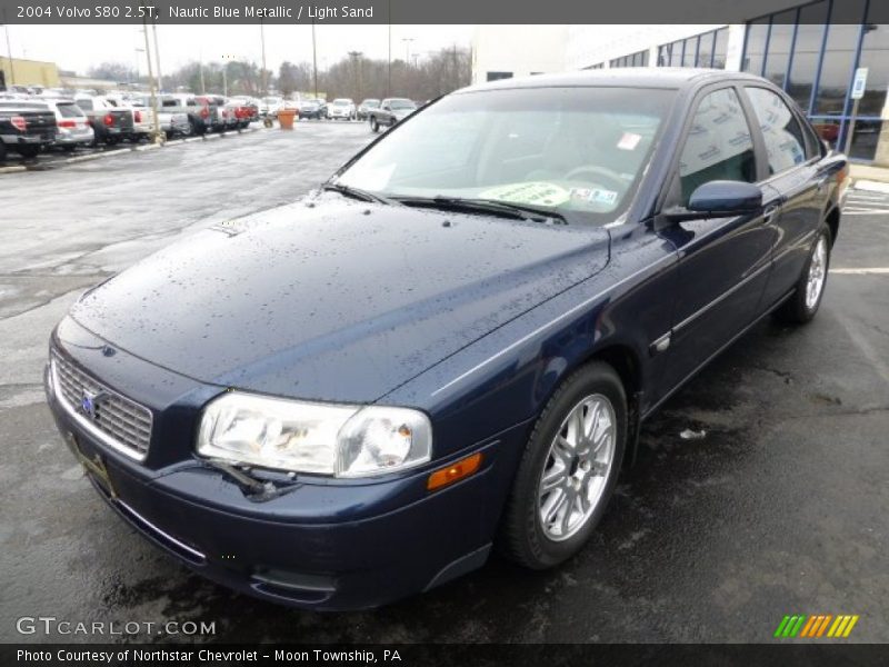 Nautic Blue Metallic / Light Sand 2004 Volvo S80 2.5T