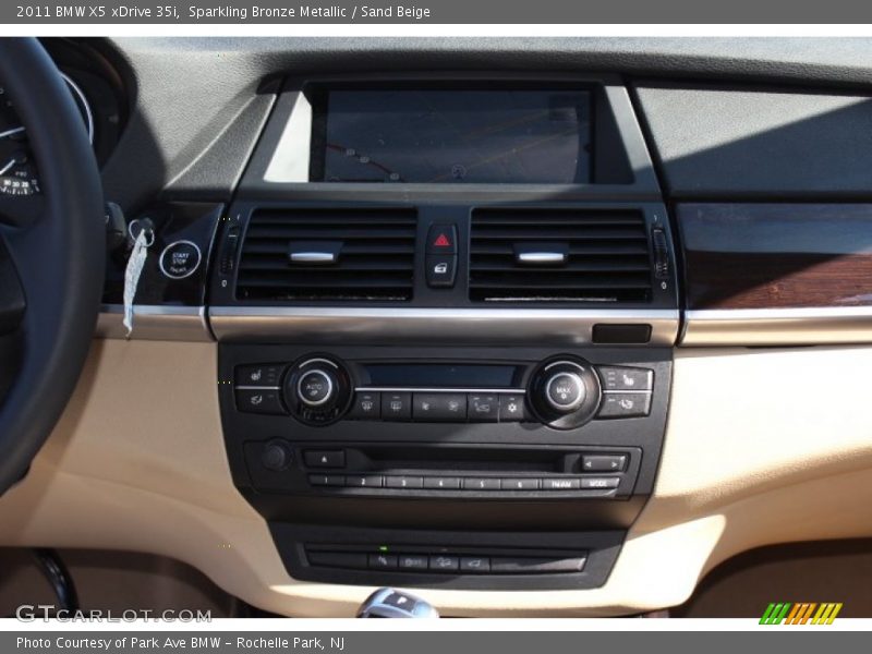 Sparkling Bronze Metallic / Sand Beige 2011 BMW X5 xDrive 35i