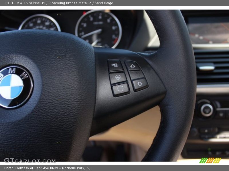 Sparkling Bronze Metallic / Sand Beige 2011 BMW X5 xDrive 35i