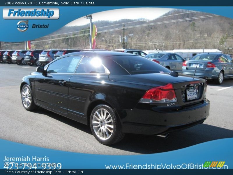 Solid Black / Calcite 2009 Volvo C70 T5 Convertible