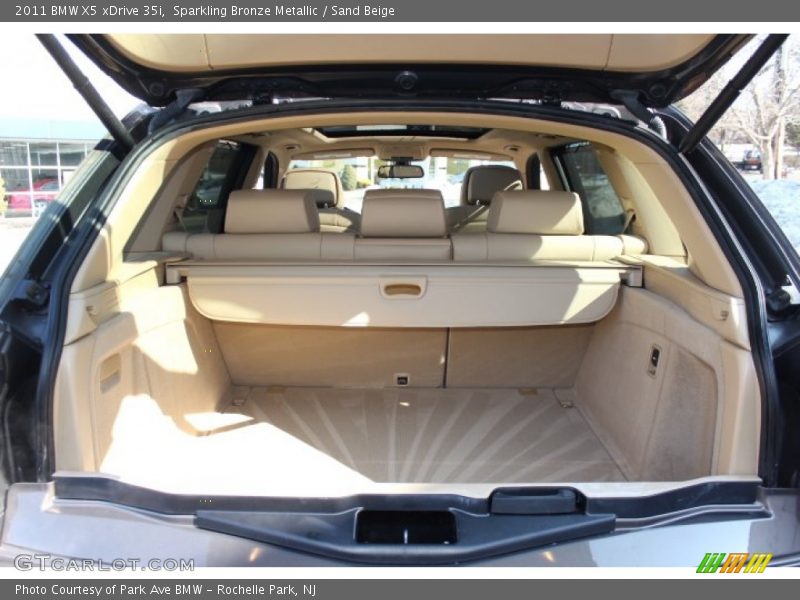 Sparkling Bronze Metallic / Sand Beige 2011 BMW X5 xDrive 35i