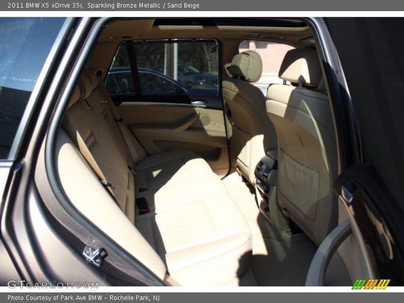 Sparkling Bronze Metallic / Sand Beige 2011 BMW X5 xDrive 35i
