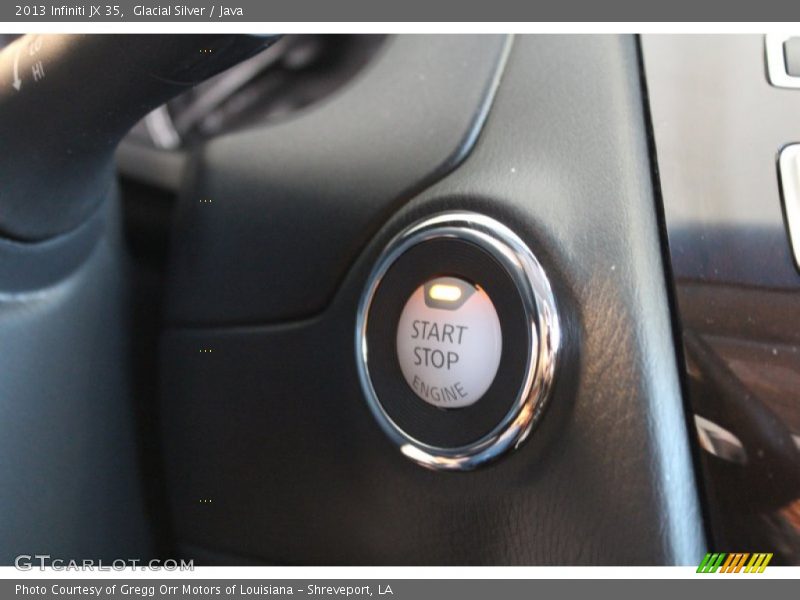 Glacial Silver / Java 2013 Infiniti JX 35