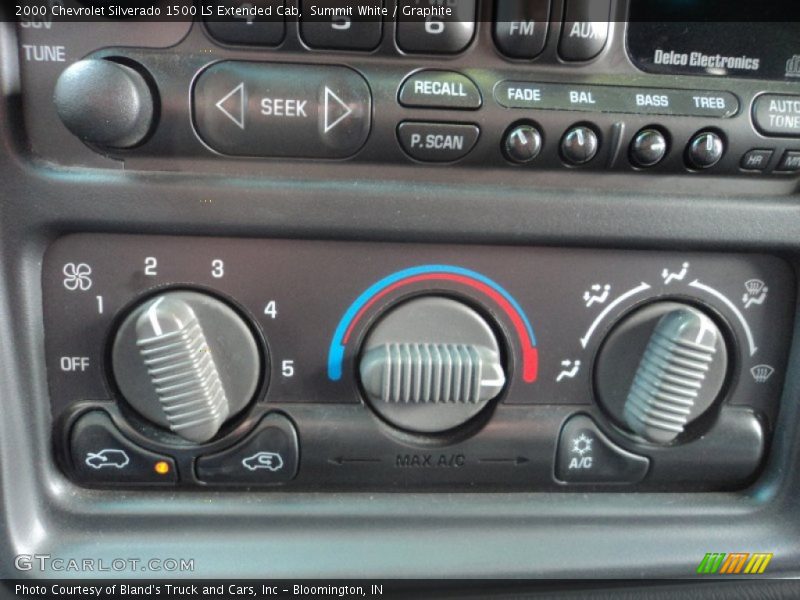 Summit White / Graphite 2000 Chevrolet Silverado 1500 LS Extended Cab