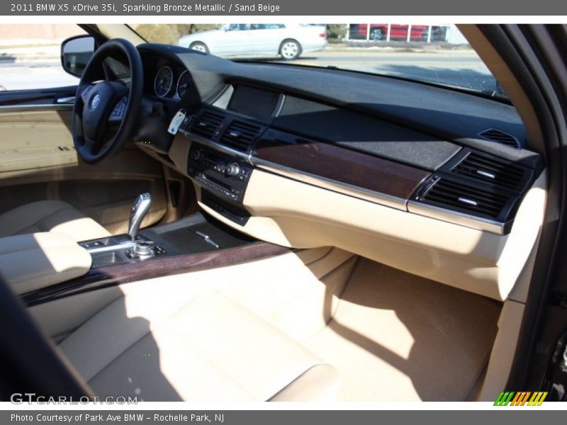 Sparkling Bronze Metallic / Sand Beige 2011 BMW X5 xDrive 35i