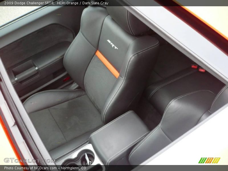 HEMI Orange / Dark Slate Gray 2009 Dodge Challenger SRT8