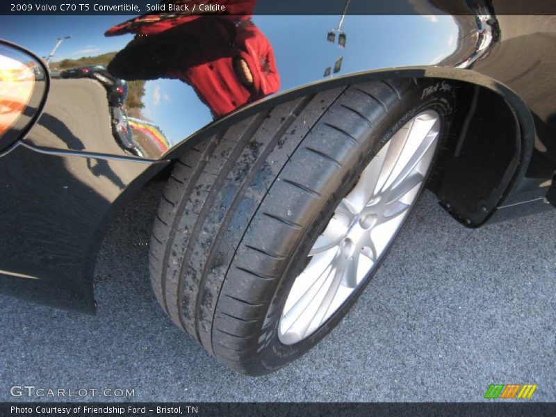 Solid Black / Calcite 2009 Volvo C70 T5 Convertible