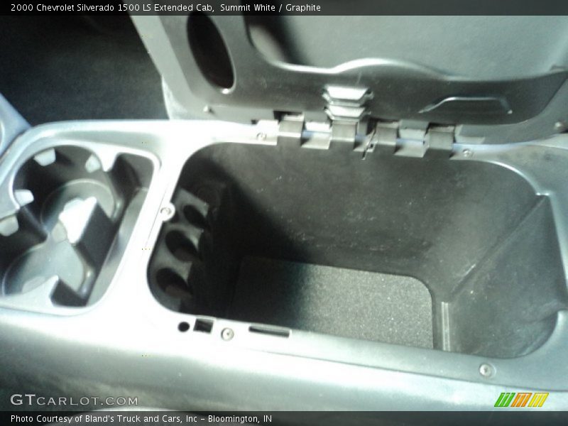 Summit White / Graphite 2000 Chevrolet Silverado 1500 LS Extended Cab