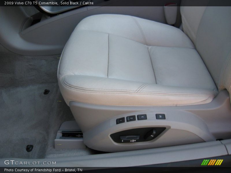 Solid Black / Calcite 2009 Volvo C70 T5 Convertible