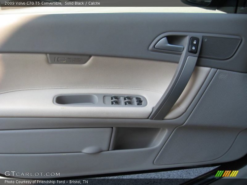 Solid Black / Calcite 2009 Volvo C70 T5 Convertible