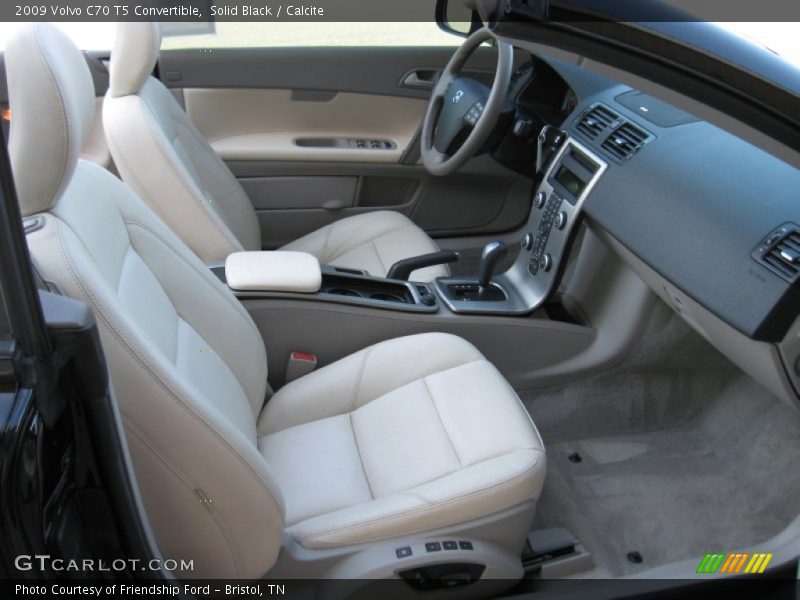 Solid Black / Calcite 2009 Volvo C70 T5 Convertible