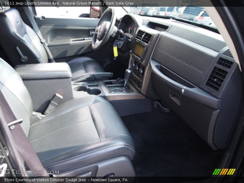 Natural Green Metallic / Dark Slate Gray 2011 Jeep Liberty Limited 4x4