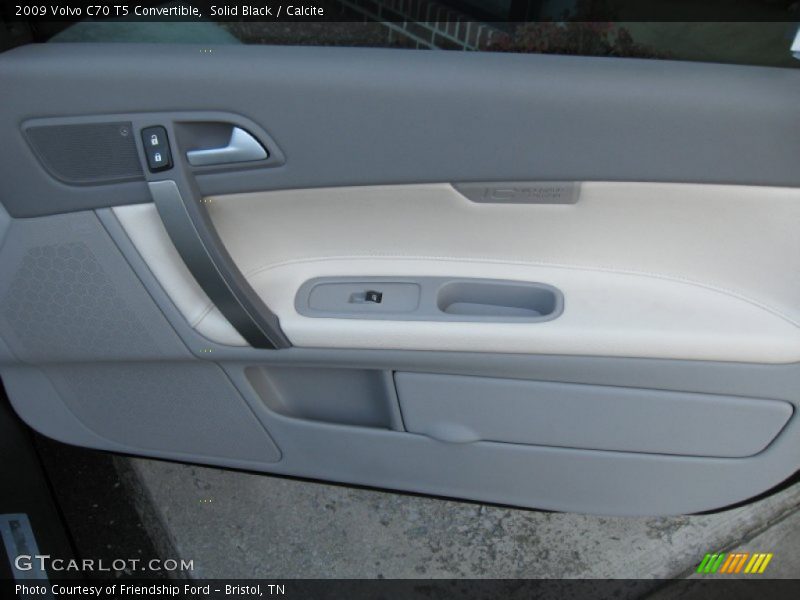 Solid Black / Calcite 2009 Volvo C70 T5 Convertible