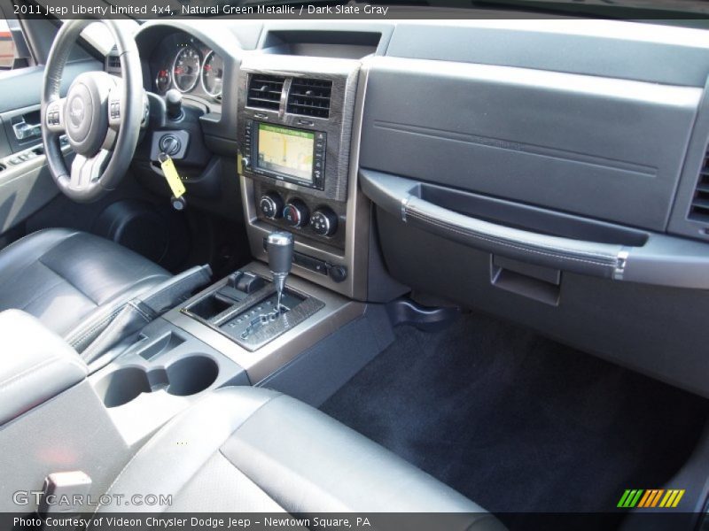 Natural Green Metallic / Dark Slate Gray 2011 Jeep Liberty Limited 4x4
